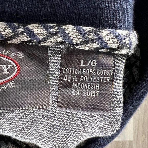 Riley Good For Life Vintage Multicolour Large Polo Shirt - Picture 3 of 6